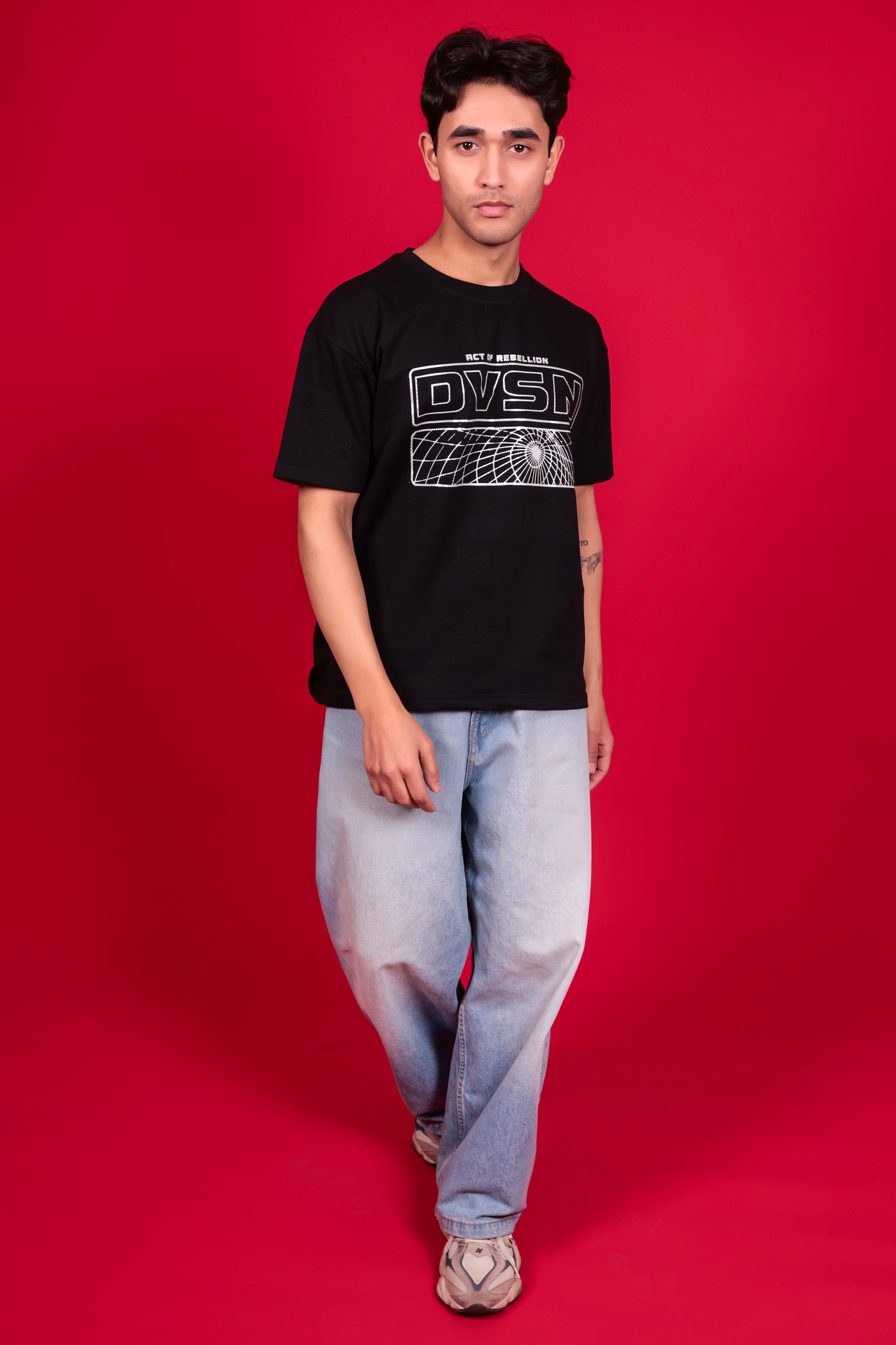 DVSN Rebellion Graphic Tee – Black