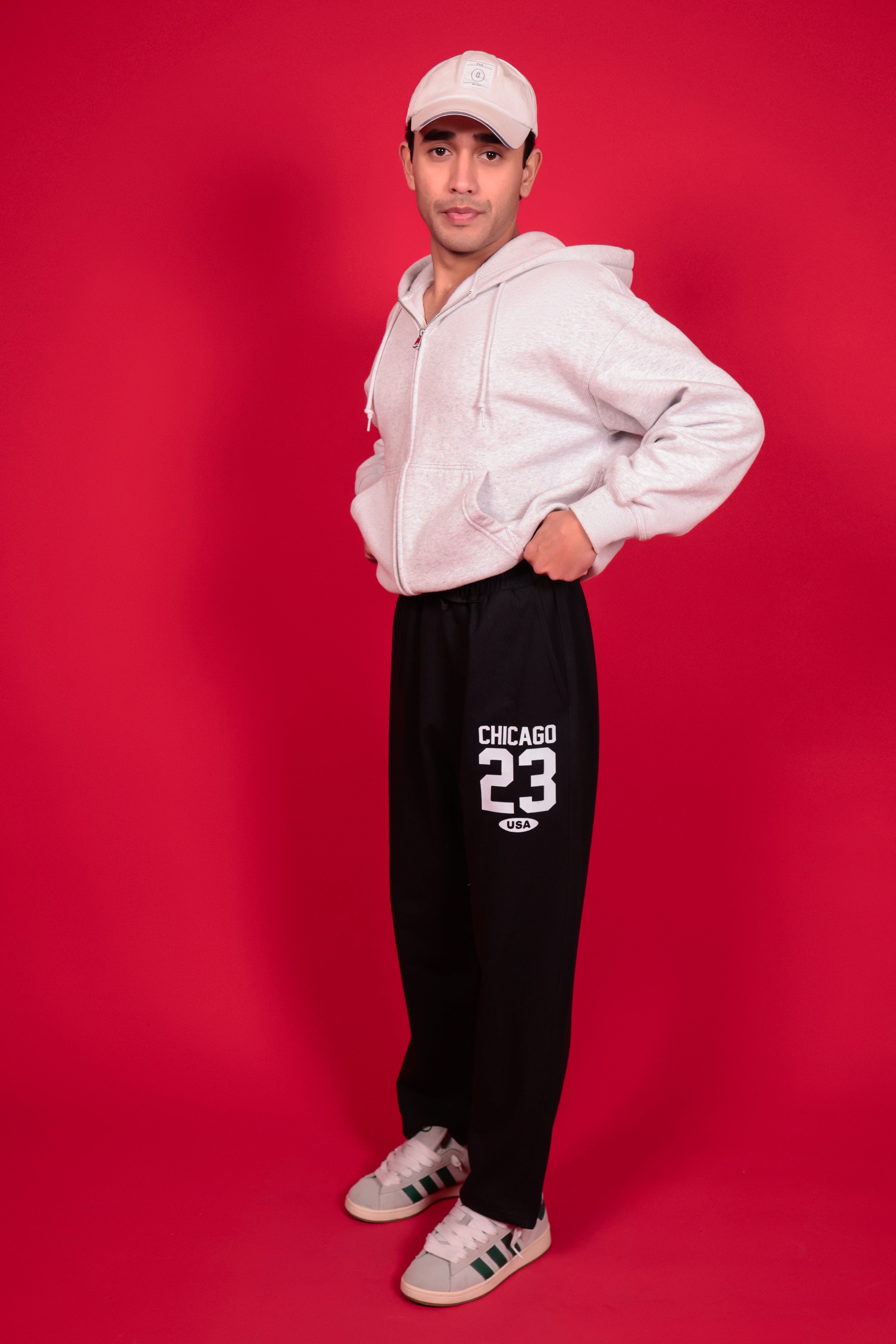 Chicago 23 Classic Black Joggers